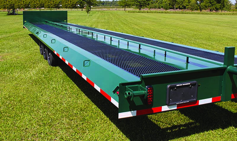 Transport Trailers - Portable restroom transport trailer