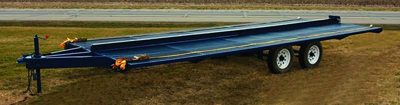 Restroom Transport - ART Company transport trailer