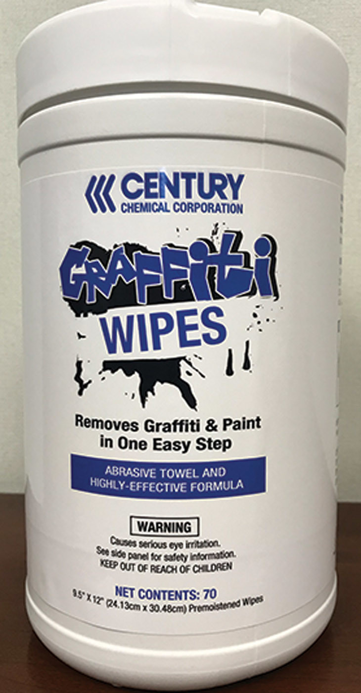 Graffiti Removal - Century Chemical Graffiti Wipes