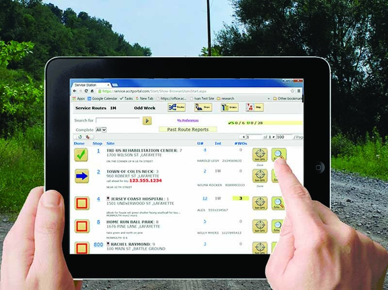 Routing Software - Clear Computing Service Station