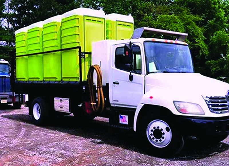 Restroom Transport - Crescent Tank Mfg. Flat Vacuum Tank
