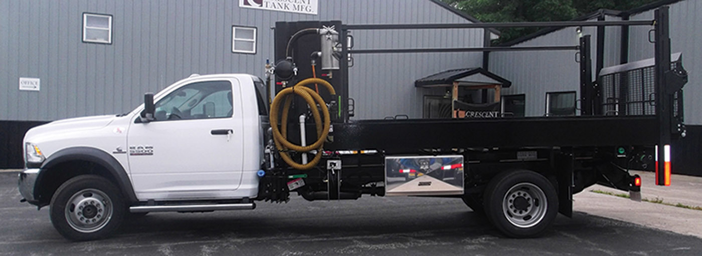 Vacuum Trucks - Crescent Tank vacuum tank
