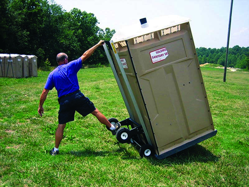 Holding Tanks/Tank Accessories - Restroom hand truck