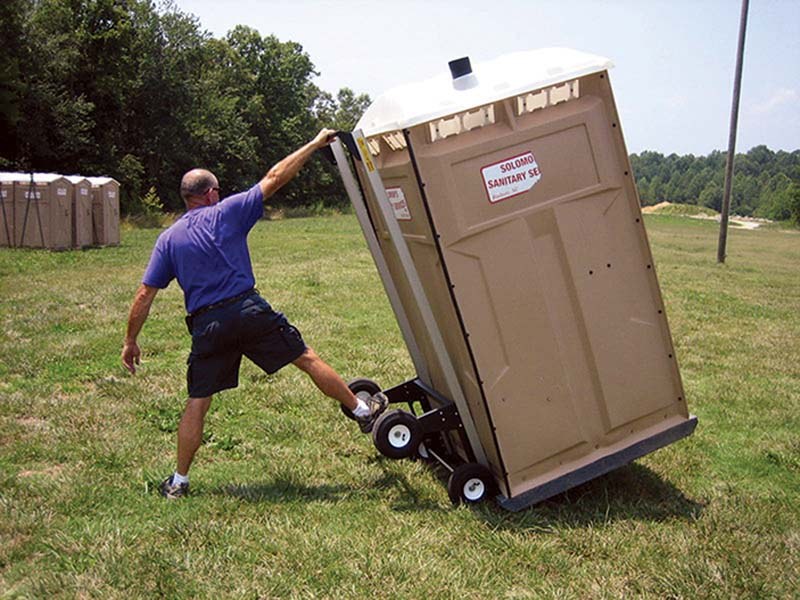 Portable Restroom Movers - Deal Assoc. Super Mongo Mover