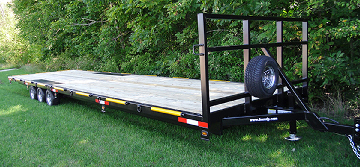 Transport Trucks/Trailers - F.M. Mfg. 30-foot trailer