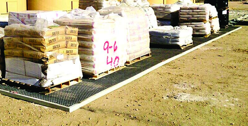 Site Service Products - Fibergrate Composite Structures portable containment system