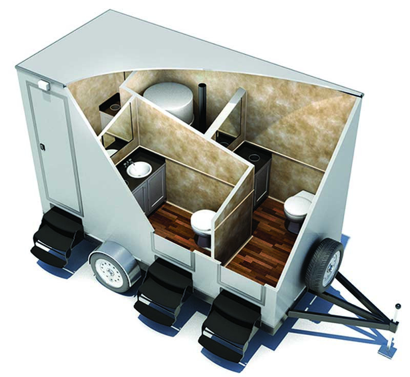 Restroom Trailers - Five Peaks Select Series
