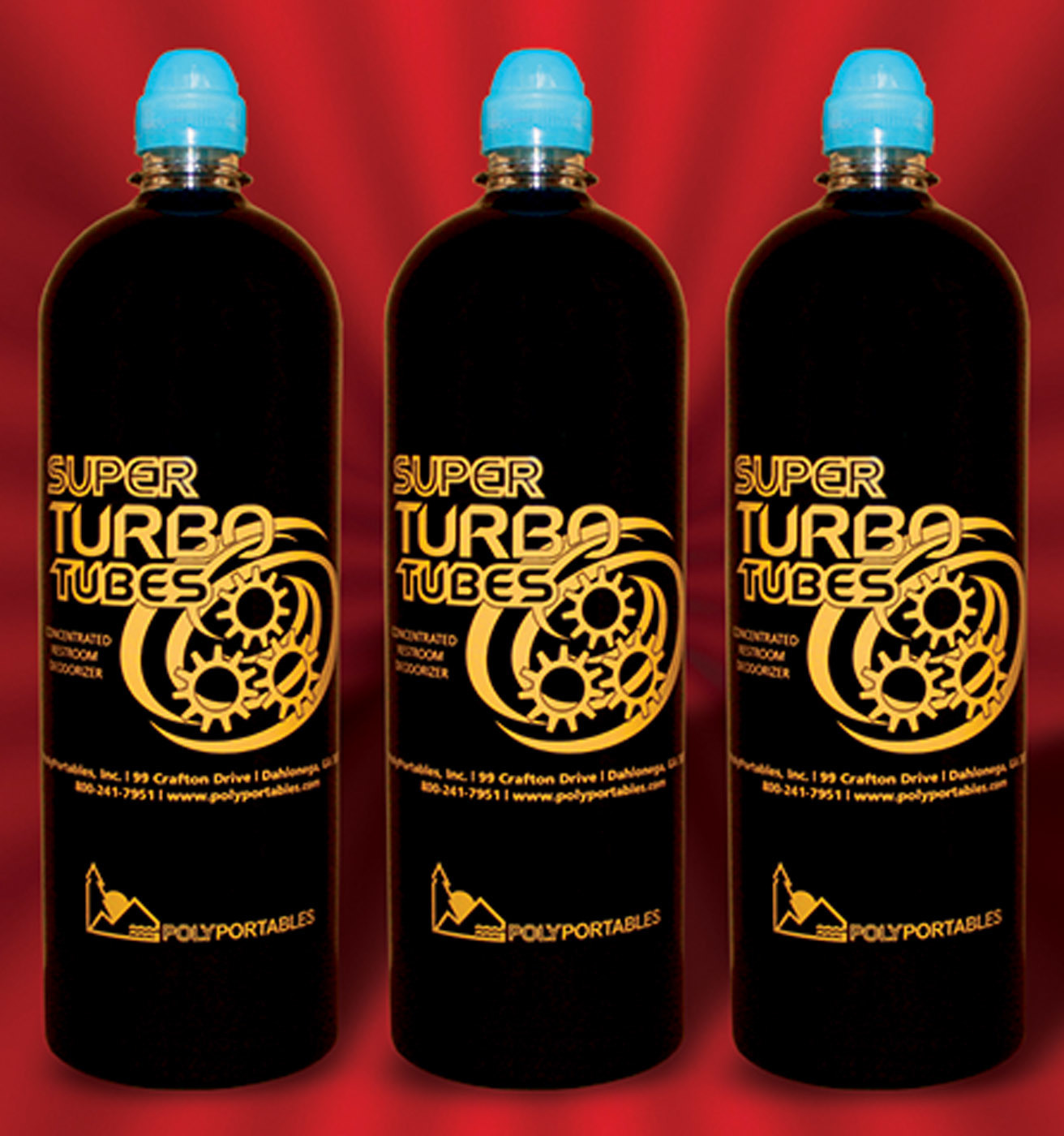 Odor Control - Green Way Products by PolyPortables Super Turbo Tubes