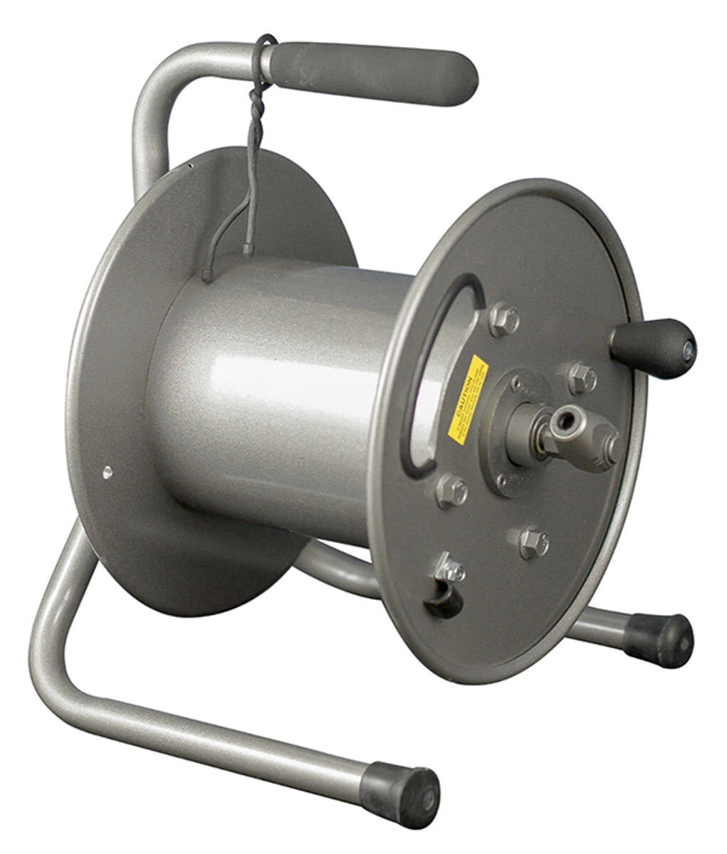 Hannay reels h16 10 11 portable mini jetter hose reel