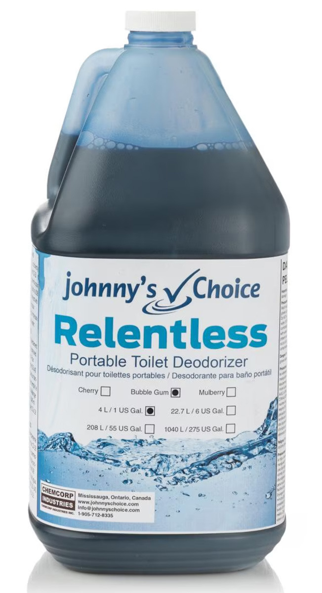 Johnny Ys choice relentless liquid deodorizer