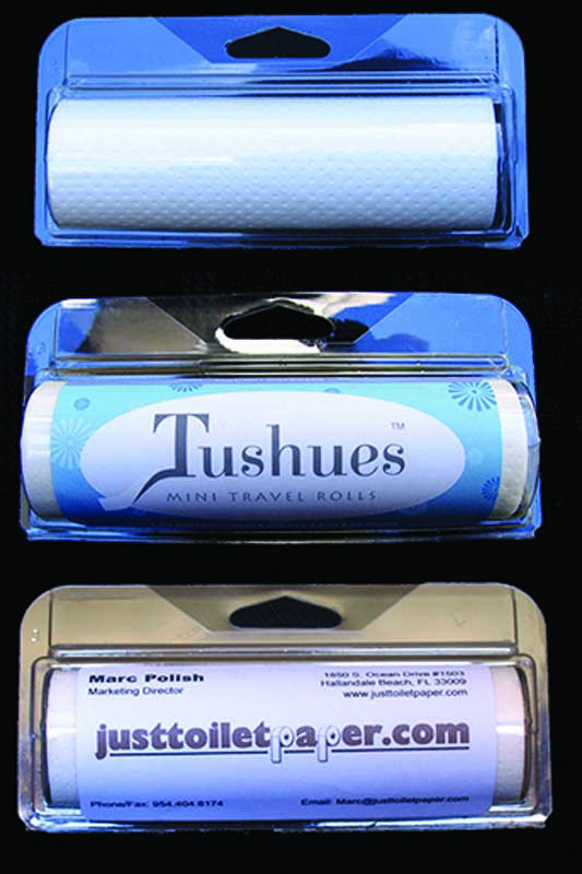 Labels - Business card mini toilet paper roll
