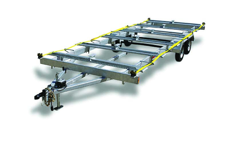 Transport Trailers - Adjustable transport trailer