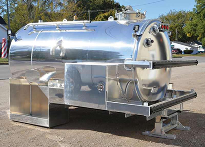 Vacuum Tanks - Arthur Custom Tank LLC, a division of Mid-State Tank Inc., portable restroom unit