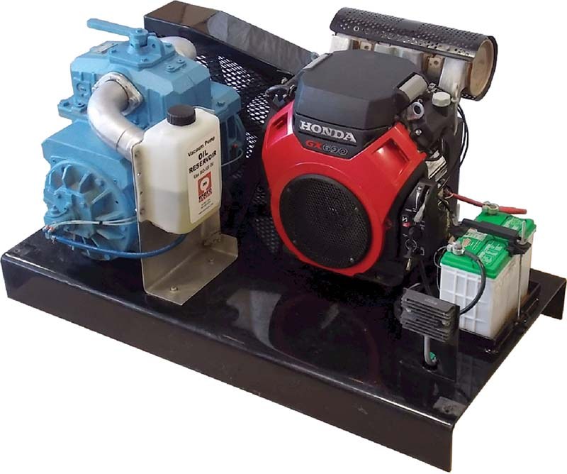 Vacuum Pumps - Moro USA gas-engine-driven pump package