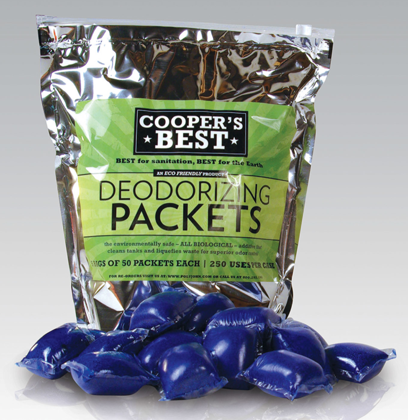 Odor Control - PolyJohn Cooper’s Best Deodorizing Packets