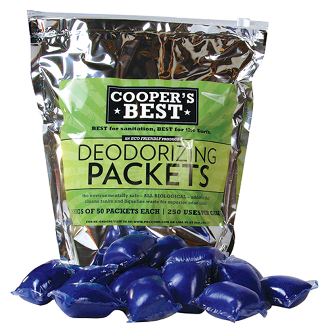 Odor Control - PolyJohn Cooper’s Best Deodorizing Packets