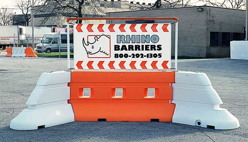 Barricades - PolyJohn Enterprises Rhino Safety Barriers