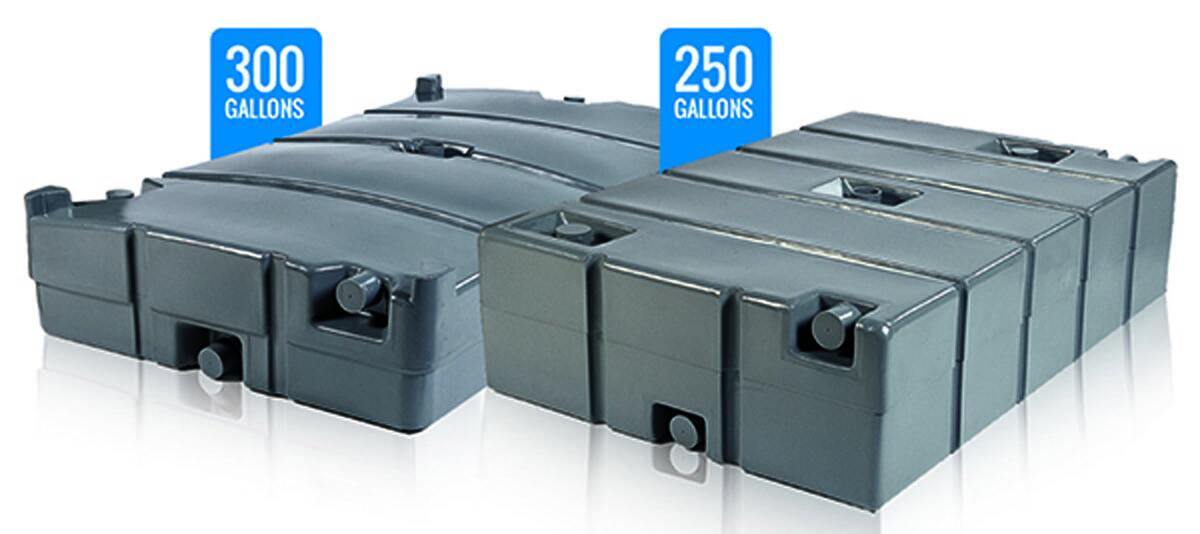 Polyjohn holding tanks