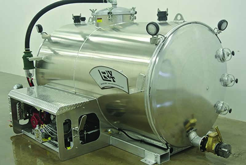 Slide-In Service Units - Robinson Vacuum Tanks slide-in tank