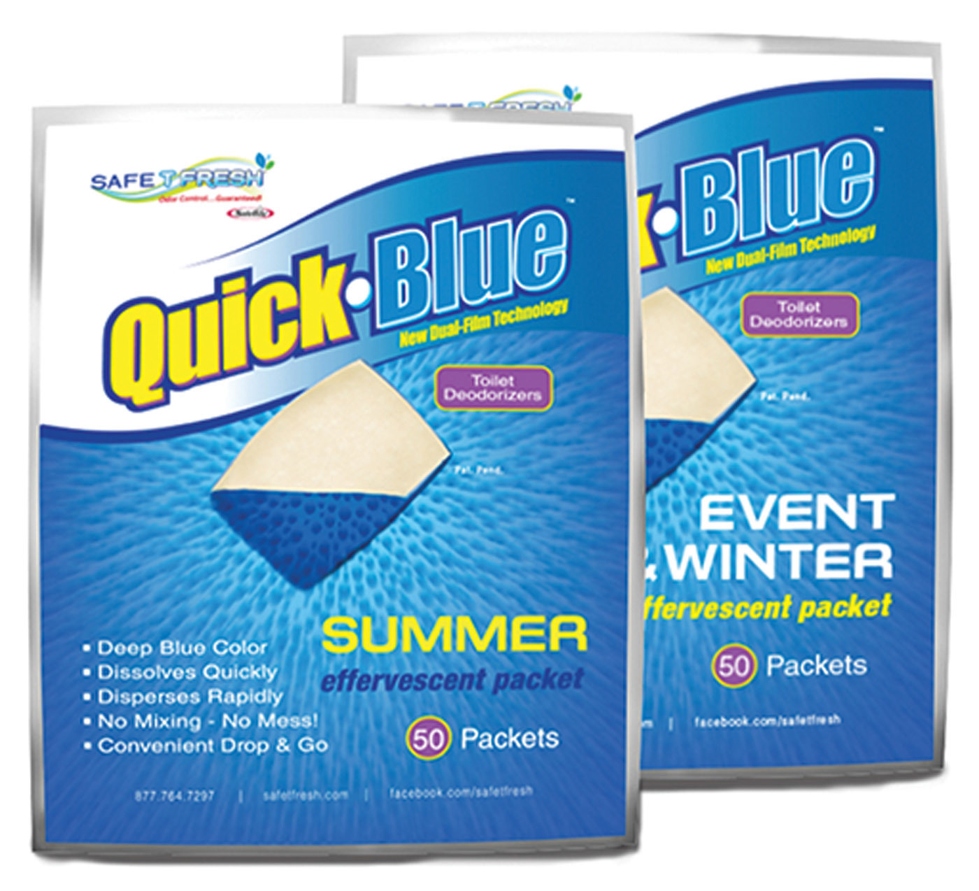 Odor Control - Safe-T-Fresh QuickBlue