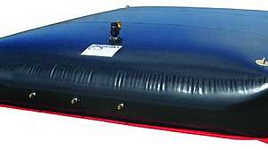 Husky portable containment bladder tank 170822 102521