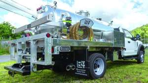 Product spotlight robinson vacuum tanks portable restroom truck
