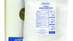 Walex gel hand sanitizer and dispenser