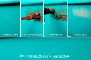 Grit graffiti removal 1000 700