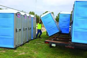 Restroom Company Rides Through the Challenges of Rodeo