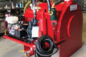 American tank 400 gallon service unit