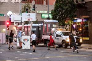 Major Outdoor Basketball Tourney Tests This PRO’s Teamwork and Tenacity
