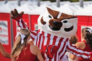 This Team of Big Ten PROs Gets Into the Game-Time Excitement at Camp Randall Stadium