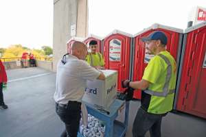 This Team of Big Ten PROs Gets Into the Game-Time Excitement at Camp Randall Stadium