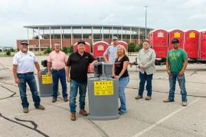 Baylor University Football Calls an Audible on Restroom Service