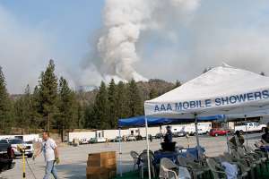 Camp At A Ski Resort