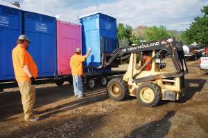 Small Portable Sanitation Outfit Provides One-Stop Shop at Irish Fest