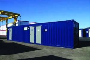 Product spotlight dropbox modual restroom