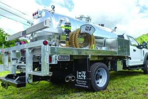 Product spotlight robinson vacuum tanks portable restroom truck