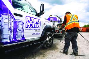Purple potties environmental services stills 12