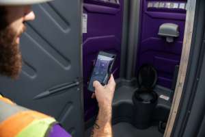 Purple potties environmental services stills 50