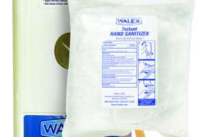 Walex gel hand sanitizer and dispenser