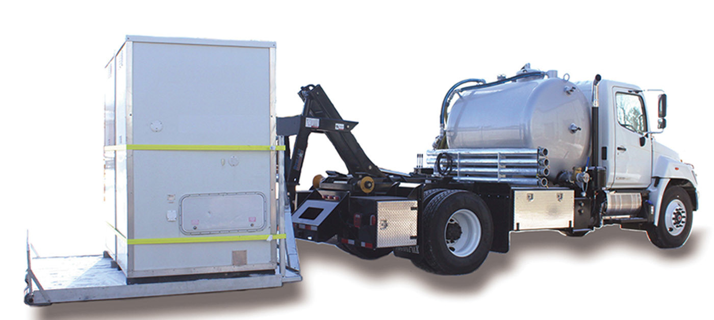 Vacuum Trucks - Vacutrux LTd. Hooklift Routetrux